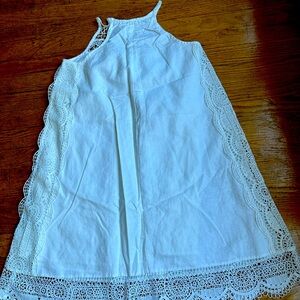 White summertime dress